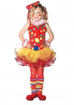Circus Clown Child Medium 7-10