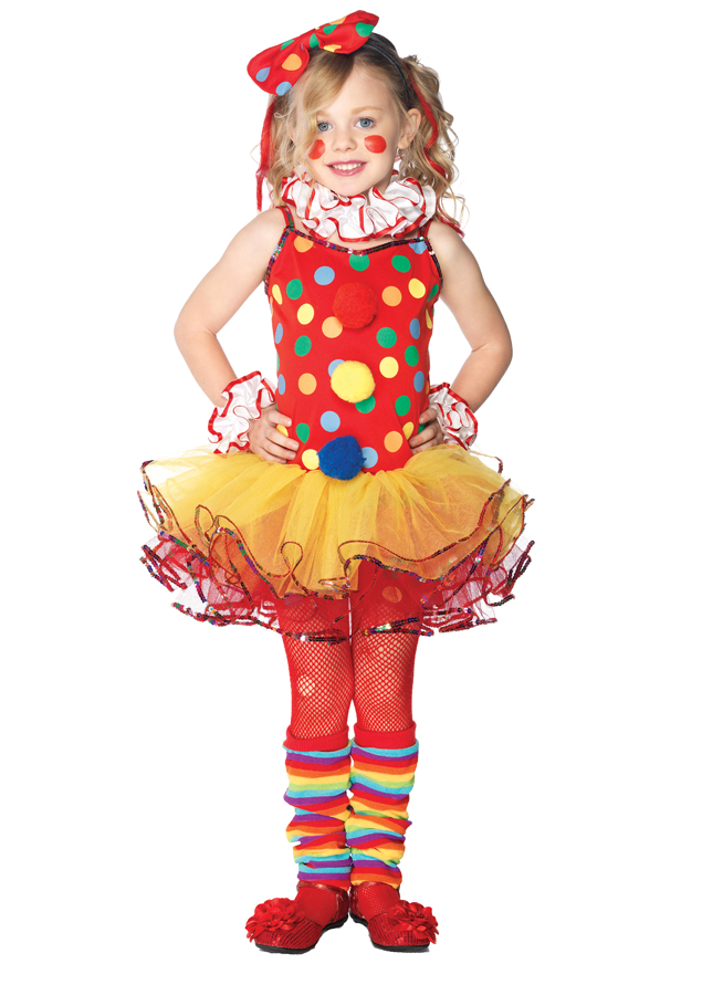 Girls | Kids Clown Costume